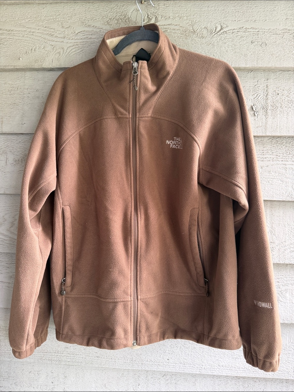 The North Face Women's Brown Teddy Fleece Full-Zip Jacket